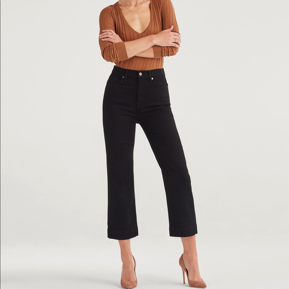 7 for all mankind...Alexa nightfall wide leg